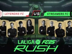Leyendas y streamers se enfrentarán en LALIGA EA SPORTS X FC 25 RUSH