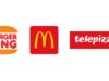 Burger King, McDonald’s y Telepizza son las principales marcas del delivery