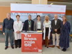 La campaña Tu Línea Roja 55 llega al Hospital Universitario Miguel Servet para alertar sobre el colesterol LDL