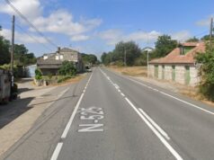 Fallece una mujer en Xinzo de Limia tras una brutal colisión en la N-525