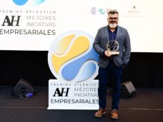Alexis Amaya, de Dormitorum, galardonado por Atlántico Hoy con la Mención Especial al Directivo del Año