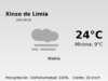 AEMET: El tiempo para Xinzo de Limia – 29 de Agosto de 2025