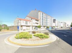 Una salida de vía deja un vecino atropellado en Xinzo de Limia