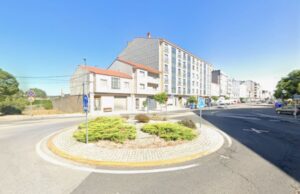 Una salida de vía deja un vecino atropellado en Xinzo de Limia