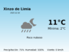 Predicción meteorológica: Xinzo de Limia, 10 de Diciembre de 2025