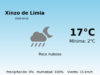 AEMET: El tiempo para Xinzo de Limia – 2 de Abril de 2026