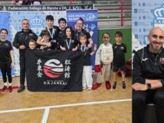 La Escuela de Karate Dajankai se destaca en Maceda con diez medallas