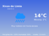 Predicción meteorológica: Xinzo de Limia, 15 de Mayo de 2026