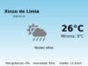 Predicción meteorológica: Xinzo de Limia, 31 de Mayo de 2026