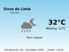Predicción meteorológica: Xinzo de Limia, 1 de Agosto de 2026
