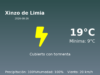 Previsión de la AEMET en Xinzo de Limia hoy 26 de Agosto de 2026