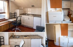 Dormir, cocinar y defecar casi en el mismo sitio: Ourense ya ofrece viviendas de solo 12 metros por 240 euros al mes