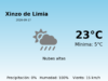 Predicción meteorológica: Xinzo de Limia, 17 de Septiembre de 2026